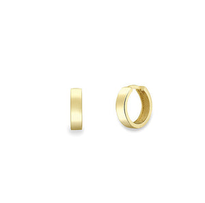 Huggie Small Gold Hoop Earrings